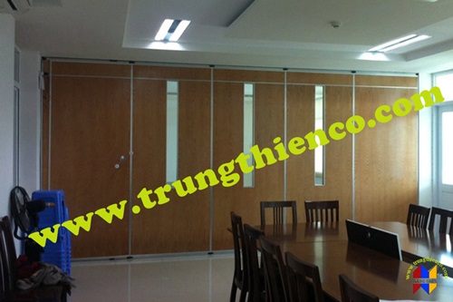 Sử dụng vách ngăn di động giúp tiết kiệm diện tích hiệu quả